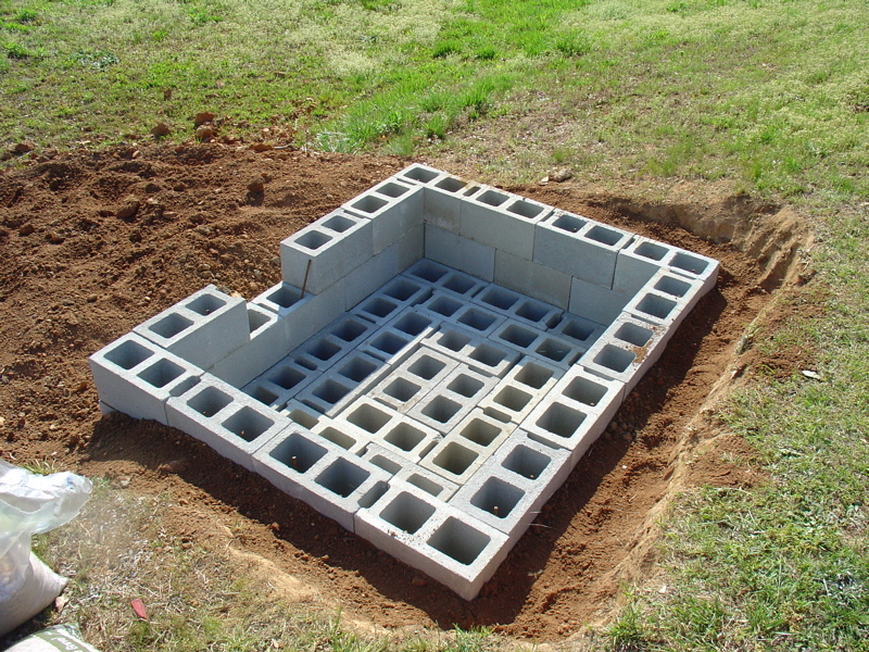 Pig Pit Project Pics